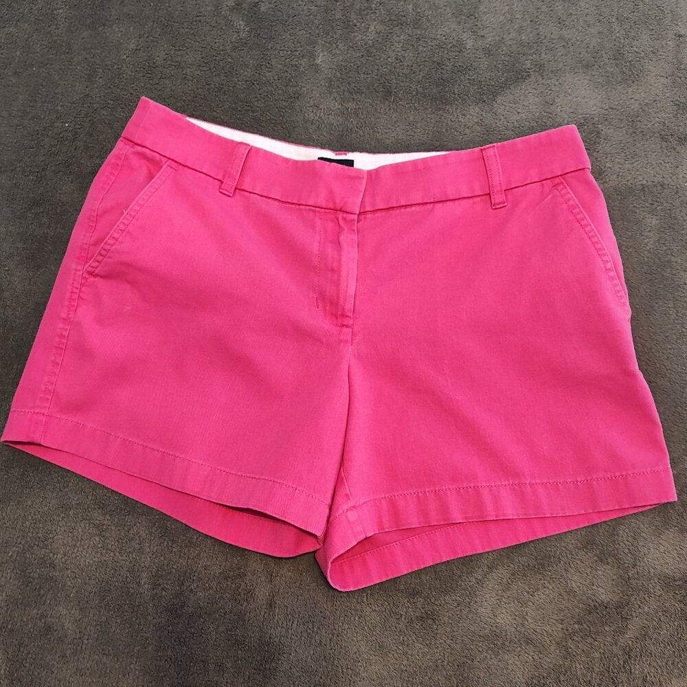 J. Crew hot pink shorts, excellent used condition, size 10